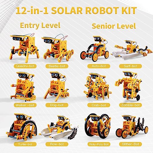 Lucky-Doug-12-in-1-STEM-Solar-Robot-Kit-Toys-for-Kids-8-9-10-11-12-13-Years-Old-Educational-Building-Science-Experiment-Set -1