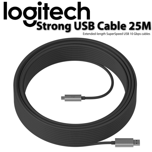 LOGITECH-STRONG-USB-31-CABLE-25M - Promallshop
